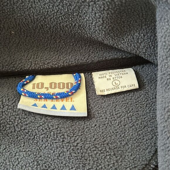 Black fleece zip up- Baltimore JCC Macabbi club - Picture 3 of 3